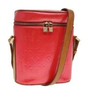 Pre-owned Leather louis-vuitton-bags Louis Vuitton Vintage , Red , Dam...