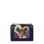 Pre-owned Leather louis-vuitton-bags Louis Vuitton Vintage , Blue , Da...