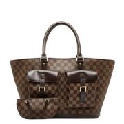 Pre-owned Canvas louis-vuitton-bags Louis Vuitton Vintage , Brown , Da...