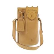 Pre-owned Leather louis-vuitton-bags Louis Vuitton Vintage , Brown , D...