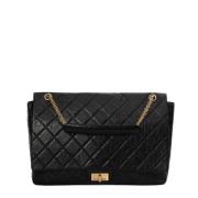 Pre-owned Leather chanel-bags Chanel Vintage , Black , Dames