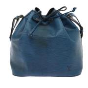 Pre-owned Leather louis-vuitton-bags Louis Vuitton Vintage , Blue , Da...