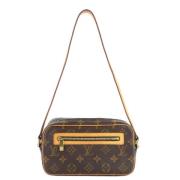 Pre-owned Canvas louis-vuitton-bags Louis Vuitton Vintage , Brown , Da...