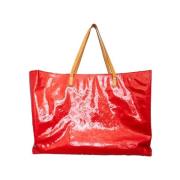 Pre-owned Leather louis-vuitton-bags Louis Vuitton Vintage , Red , Dam...