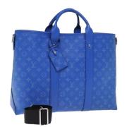 Pre-owned Leather louis-vuitton-bags Louis Vuitton Vintage , Blue , Da...