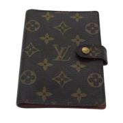 Pre-owned Canvas home-office Louis Vuitton Vintage , Brown , Dames