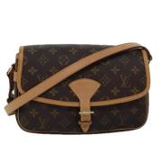 Pre-owned Canvas louis-vuitton-bags Louis Vuitton Vintage , Brown , Da...