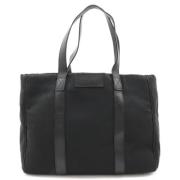 Pre-owned Canvas handbags Bvlgari Vintage , Black , Dames