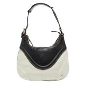 Pre-owned Canvas handbags Gucci Vintage , White , Dames