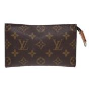 Pre-owned Canvas pouches Louis Vuitton Vintage , Brown , Dames