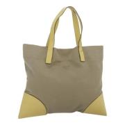 Pre-owned Canvas handbags Prada Vintage , Beige , Dames