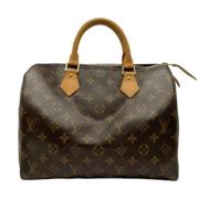 Pre-owned Canvas louis-vuitton-bags Louis Vuitton Vintage , Brown , Da...