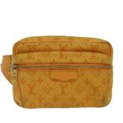 Pre-owned Canvas louis-vuitton-bags Louis Vuitton Vintage , Yellow , D...