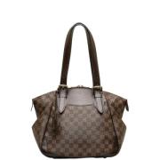 Pre-owned Canvas louis-vuitton-bags Louis Vuitton Vintage , Brown , Da...