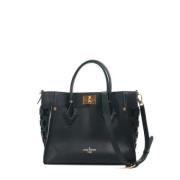 Pre-owned Leather louis-vuitton-bags Louis Vuitton Vintage , Black , D...