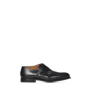 Zwarte Monk Strap Leren Schoenen Church's , Black , Heren