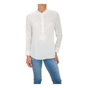 Witte Blouse Klassieke Stijl Marella , White , Dames