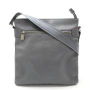 Pre-owned Leather louis-vuitton-bags Louis Vuitton Vintage , Gray , Da...