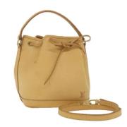 Pre-owned Leather louis-vuitton-bags Louis Vuitton Vintage , Beige , D...