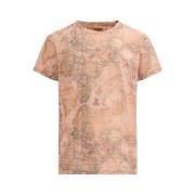 Natuurlijke Katoenen T-shirt met Merklogo Alviero Martini 1a Classe , ...