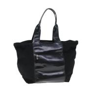 Pre-owned Leather totes Gucci Vintage , Black , Dames