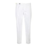 Witte Straight Leg Broek Entre amis , White , Heren