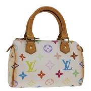 Pre-owned Canvas louis-vuitton-bags Louis Vuitton Vintage , White , Da...