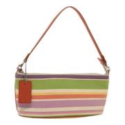 Pre-owned Canvas handbags Burberry Vintage , Multicolor , Dames