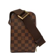 Pre-owned Canvas shoulder-bags Louis Vuitton Vintage , Brown , Dames