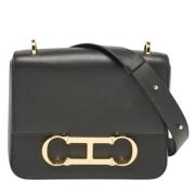 Pre-owned Leather shoulder-bags Carolina Herrera Pre-owned , Black , D...