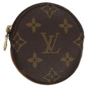 Pre-owned Canvas wallets Louis Vuitton Vintage , Brown , Dames