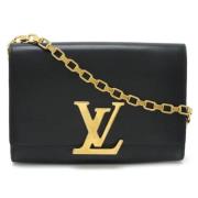 Pre-owned Leather louis-vuitton-bags Louis Vuitton Vintage , Black , D...