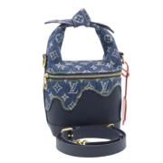 Pre-owned Denim louis-vuitton-bags Louis Vuitton Vintage , Blue , Dame...