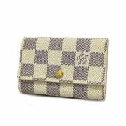 Pre-owned Fabric key-holders Louis Vuitton Vintage , White , Dames