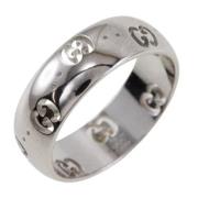 Pre-owned White Gold rings Gucci Vintage , Gray , Dames