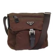 Pre-owned Fabric prada-bags Prada Vintage , Brown , Dames