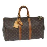 Pre-owned Canvas louis-vuitton-bags Louis Vuitton Vintage , Brown , Da...