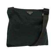 Pre-owned Nylon prada-bags Prada Vintage , Green , Dames