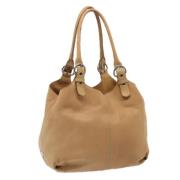 Pre-owned Leather prada-bags Prada Vintage , Brown , Dames