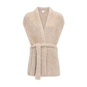 Stijlvolle Vest Jemma Knit-ted , Beige , Dames