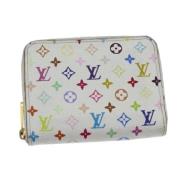 Pre-owned Canvas wallets Louis Vuitton Vintage , Multicolor , Dames