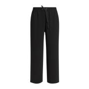 Tijdloze zwarte relaxte broek Marina Rinaldi , Black , Dames