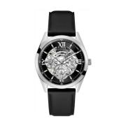 Herenhorloge Multifunctioneel horloge Taylor zwart, zilver 42 mm Gw038...