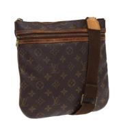 Pre-owned Canvas louis-vuitton-bags Louis Vuitton Vintage , Brown , Da...