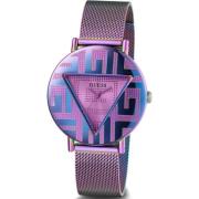 Dameshorloge Iconic Paars, Blauw 36 mm Gw0479L1 Guess , Purple , Dames