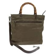 Pre-owned Nylon gucci-bags Gucci Vintage , Green , Dames