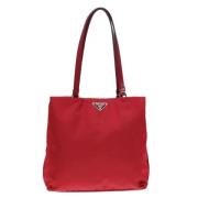 Pre-owned Fabric prada-bags Prada Vintage , Red , Dames