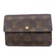 Pre-owned Fabric wallets Louis Vuitton Vintage , Brown , Dames