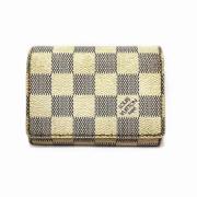 Pre-owned Canvas wallets Louis Vuitton Vintage , White , Dames