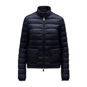 Korte donsjas marineblauw Moncler , Blue , Heren